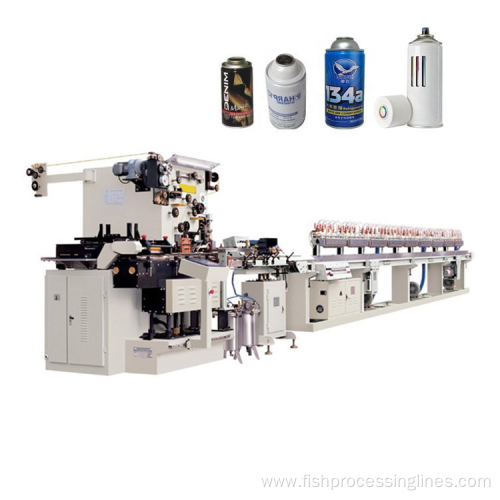 Hot sale automatic aerosol tin can production line